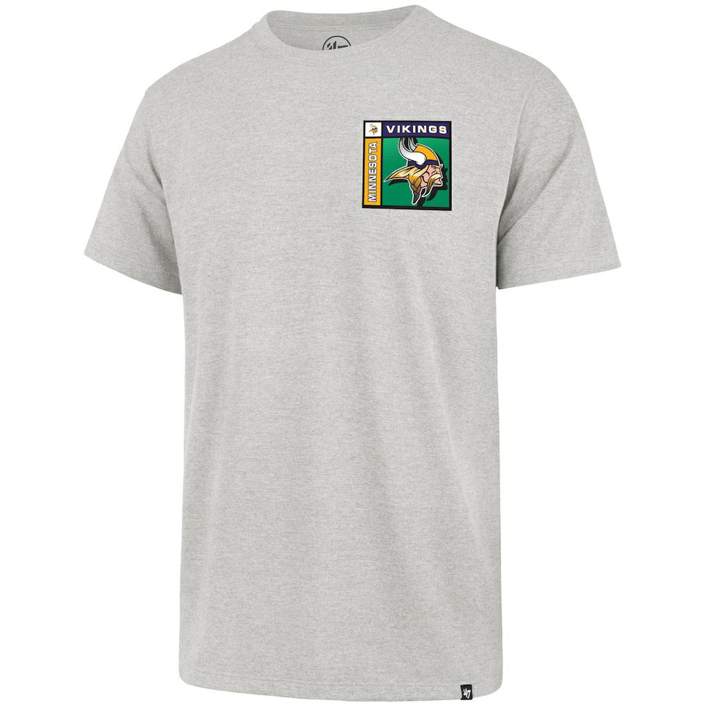 Minnesota Vikings 47 brand '47 Chrome Plate Franklin T-Shirt