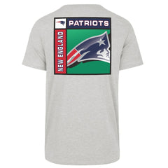 New England Patriots 47 brand '47 Chrome Plate Franklin T-Shirt