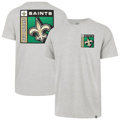 New Orleans Saints 47 brand '47 Chrome Plate Franklin T-Shirt