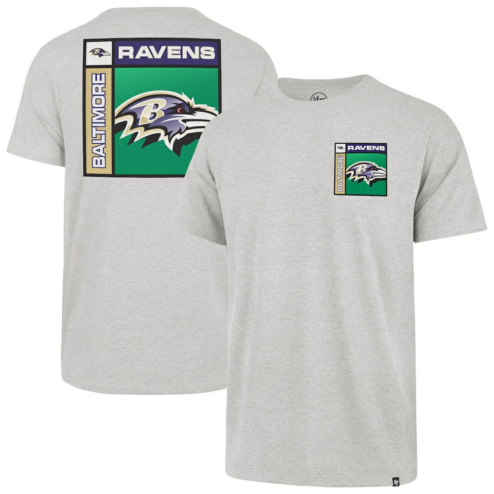Baltimore Ravens 47 brand '47 Chrome Plate Franklin T-Shirt