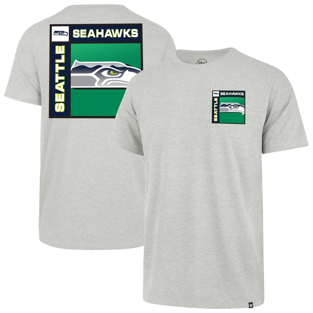 Seattle Seahawks 47 brand '47 Chrome Plate Franklin T-Shirt