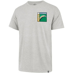 Los Angeles Chargers 47 brand '47 Chrome Plate Franklin T-Shirt