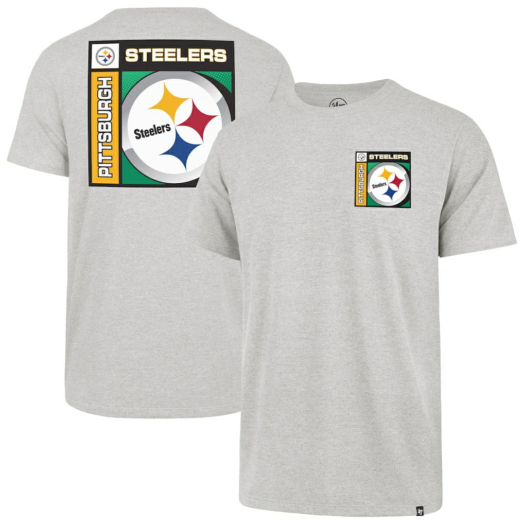 Pittsburgh Steelers 47 brand '47 Chrome Plate Franklin T-Shirt