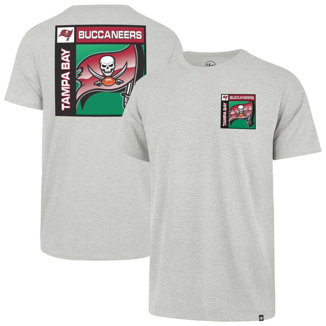 Tampa Bay Buccaneers 47 brand '47 Chrome Plate Franklin T-Shirt