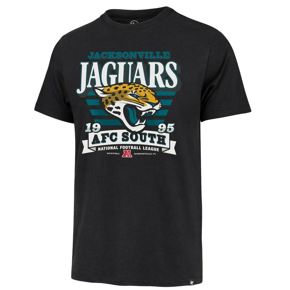 Jacksonville Jaguars 47 brand '47 Stripe Splash Franklin T-Shirt