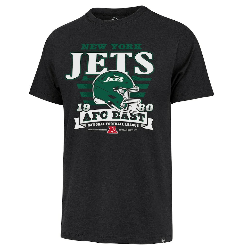 New York Jets 47 brand '47 Stripe Splash Franklin T-Shirt