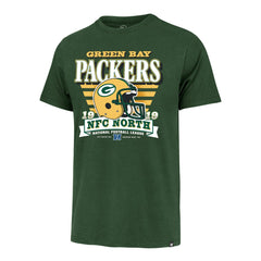 Green Bay Packers 47 brand '47 Stripe Splash Franklin Throwback T-Shirt