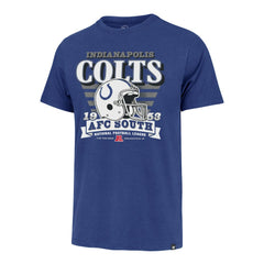Indianapolis Colts 47 brand '47 Stripe Splash Franklin Throwback T-Shirt