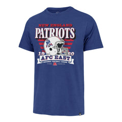 New England Patriots 47 brand '47 Stripe Splash Franklin Throwback T-Shirt