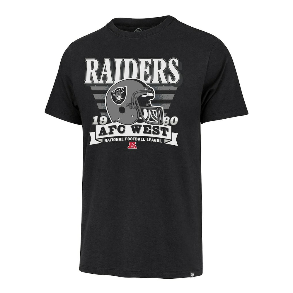Las Vegas Raiders 47 brand '47 Stripe Splash Franklin Throwback T-Shirt