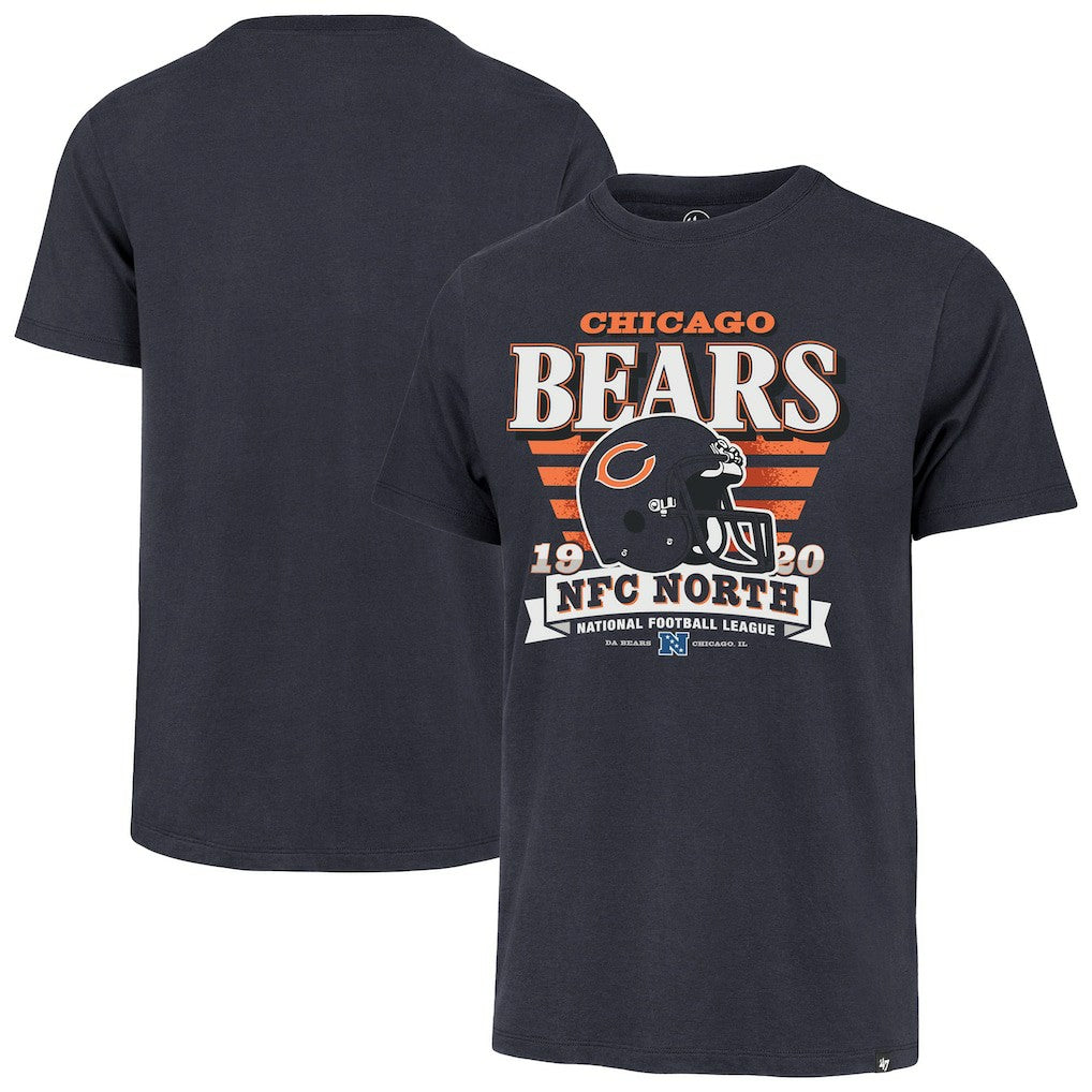 Chicago Bears 47 brand '47 Stripe Splash Franklin Throwback T-Shirt
