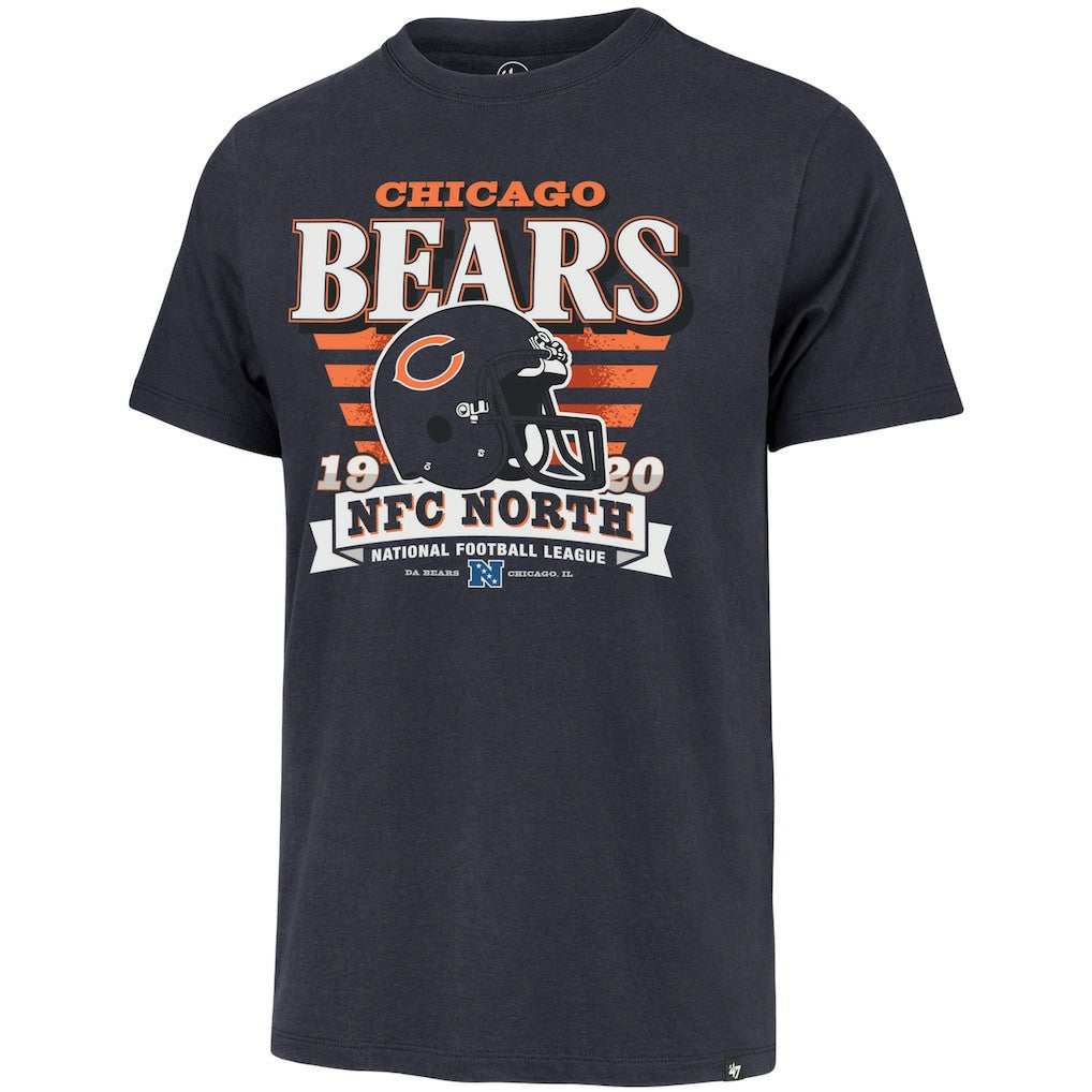 Chicago Bears 47 brand '47 Stripe Splash Franklin Throwback T-Shirt