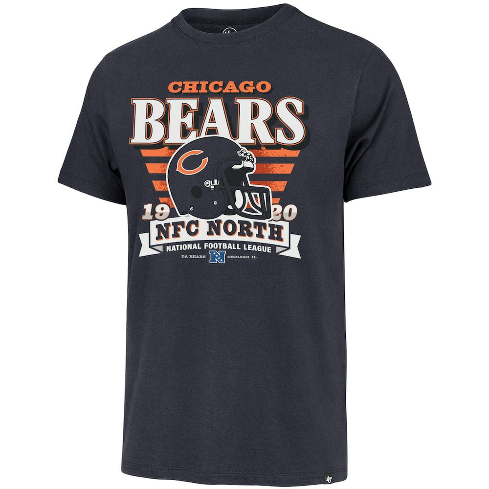 Chicago Bears 47 brand '47 Stripe Splash Franklin Throwback T-Shirt
