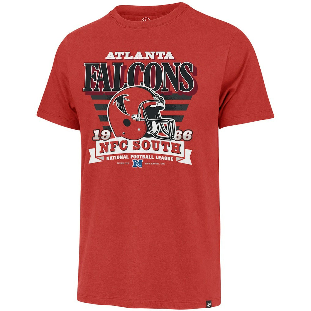 Atlanta Falcons 47 brand '47 Stripe Splash Franklin Throwback T-Shirt