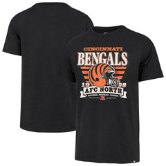 Cincinnati Bengals 47 brand '47 Stripe Splash Franklin Throwback T-Shirt
