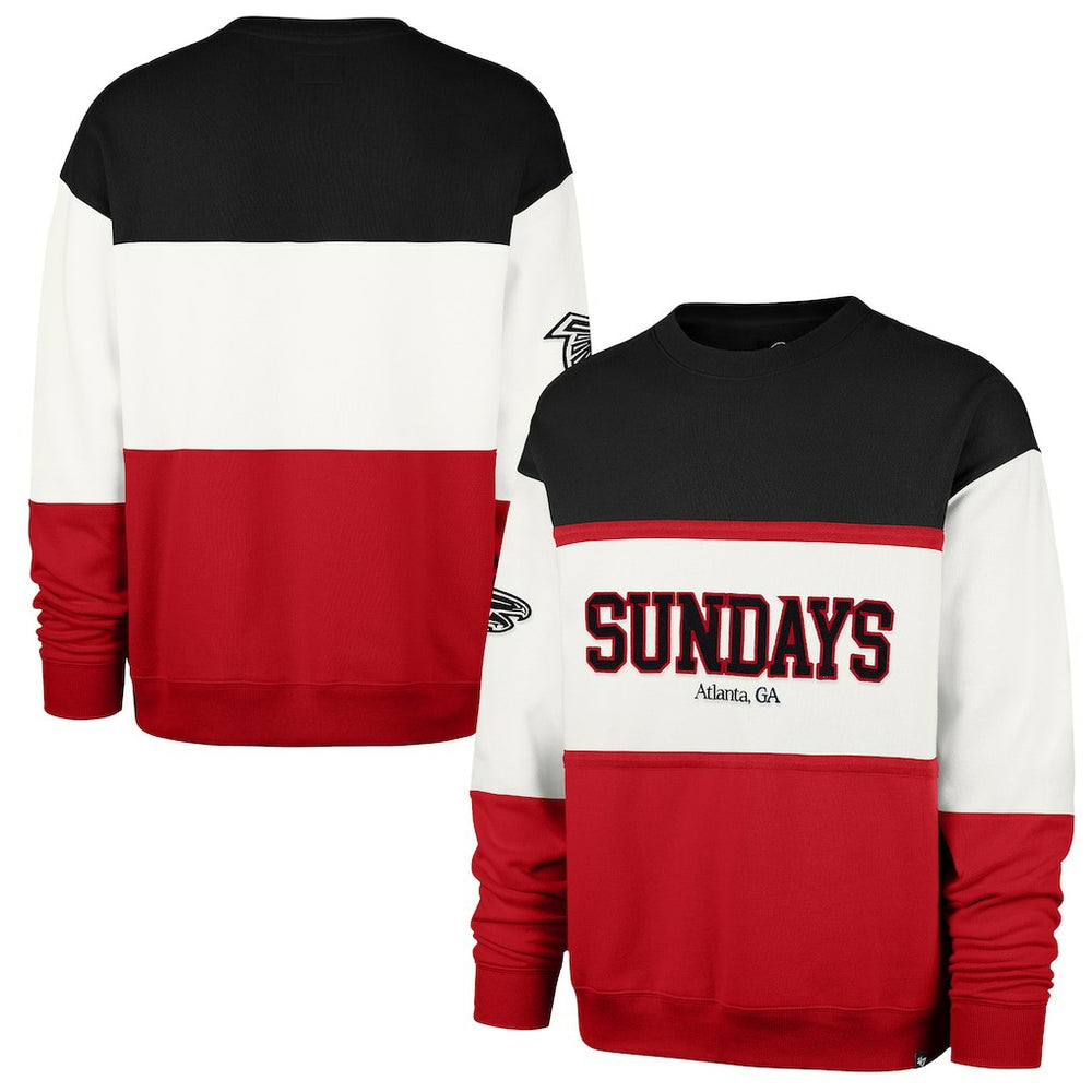 Atlanta Falcons 47 brand '47 Sundays Breeze By Maximalist Sweatshirt