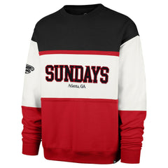 Atlanta Falcons 47 brand '47 Sundays Breeze By Maximalist Sweatshirt