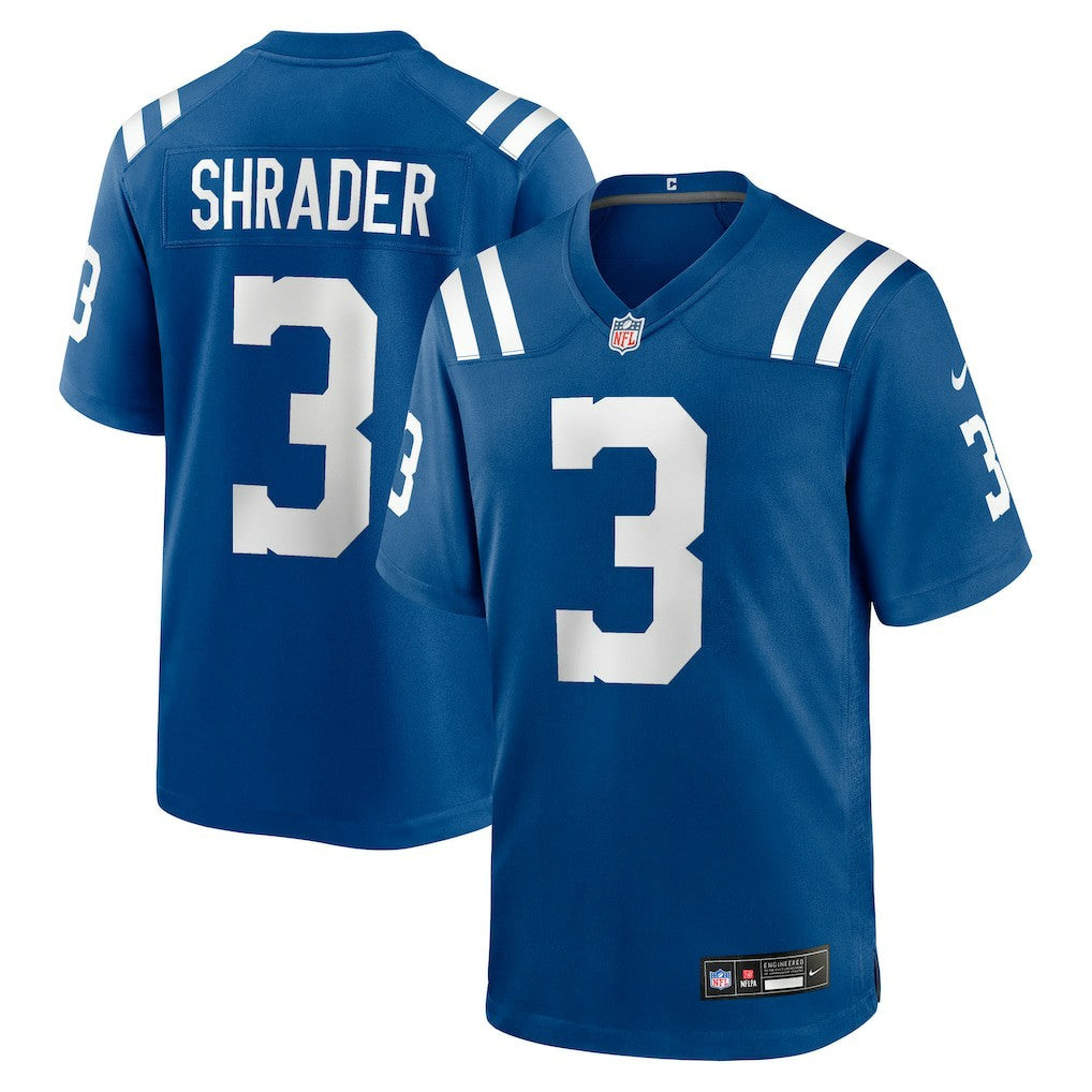 Indianapolis Colts Nike Spencer Shrader  Team Game Jersey