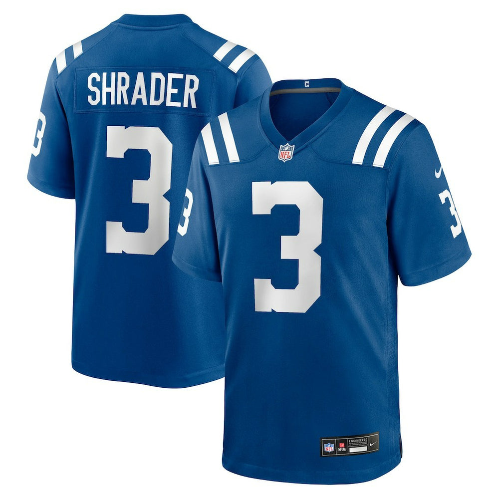 Indianapolis Colts Nike Spencer Shrader  Team Game Jersey
