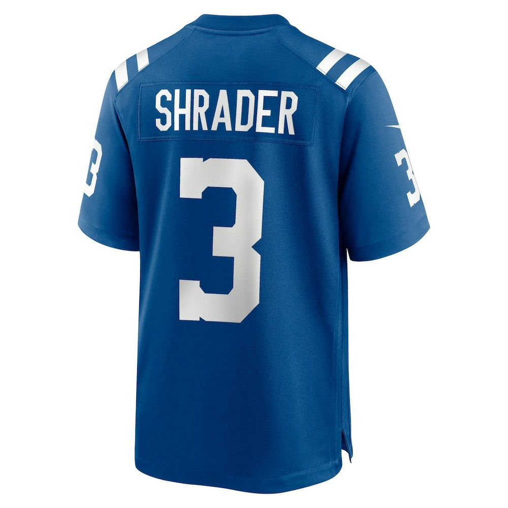 Indianapolis Colts Nike Spencer Shrader  Team Game Jersey