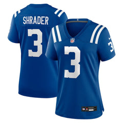 Indianapolis Colts Nike Spencer Shrader  Women's Team Game Jersey