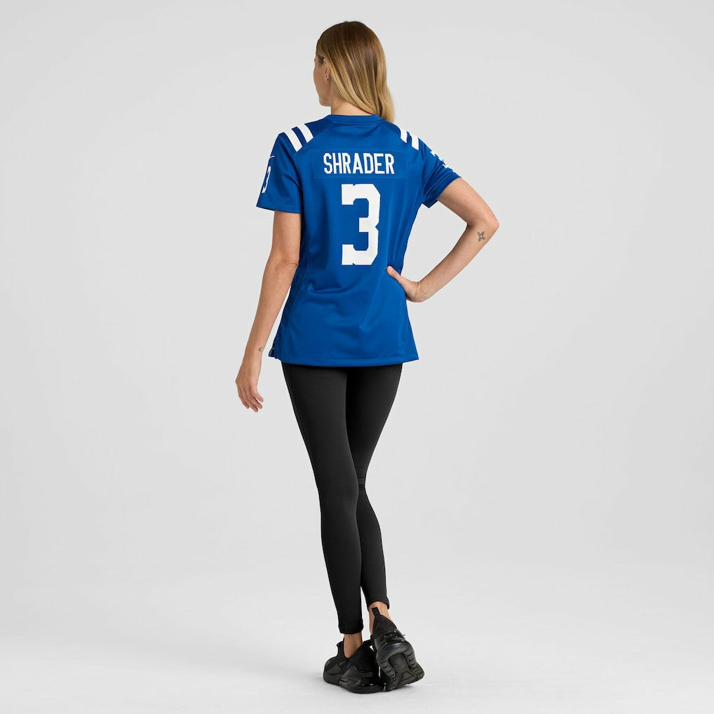 Indianapolis Colts Nike Spencer Shrader  Women's Team Game Jersey