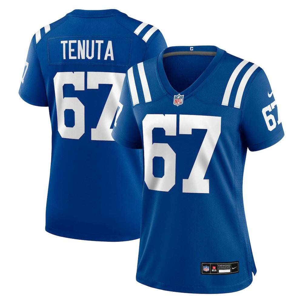 Indianapolis Colts Nike Luke Tenuta  Women's Team Game Jersey