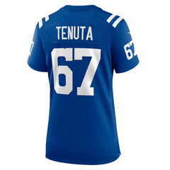 Indianapolis Colts Nike Luke Tenuta  Women's Team Game Jersey
