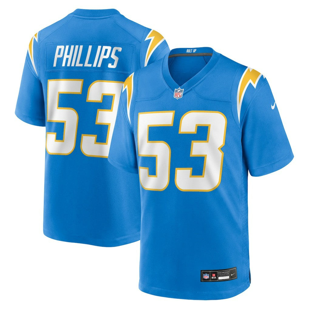 Los Angeles Chargers Nike Del'Shawn Phillips  Team Game Jersey