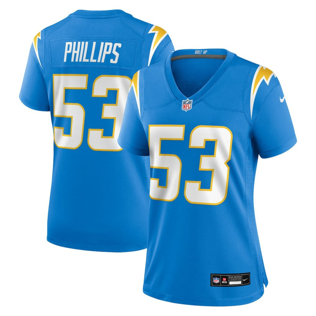 Los Angeles Chargers Nike Del'Shawn Phillips  Women's Team Game Jersey