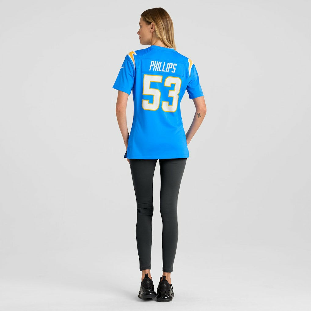 Los Angeles Chargers Nike Del'Shawn Phillips  Women's Team Game Jersey