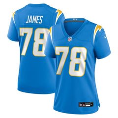 Los Angeles Chargers Nike Andre James  Women's Team Game Jersey