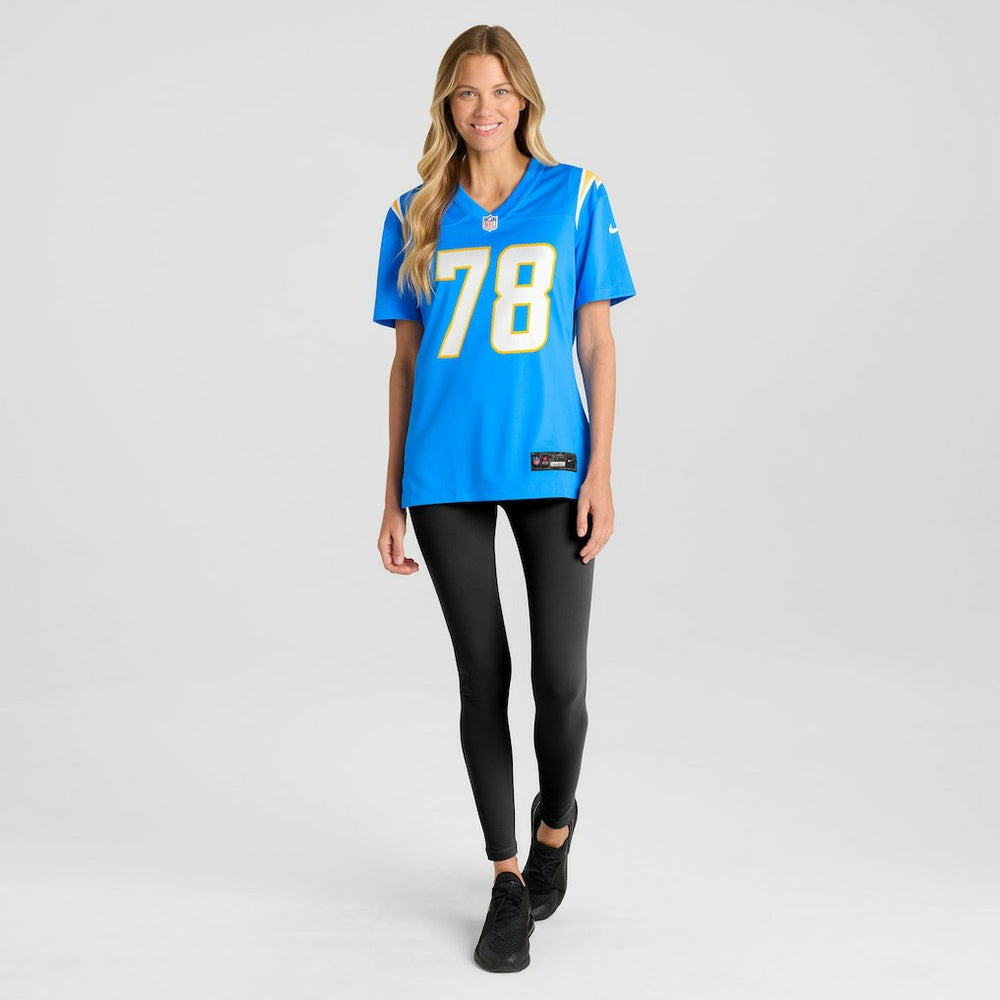 Los Angeles Chargers Nike Andre James  Women's Team Game Jersey