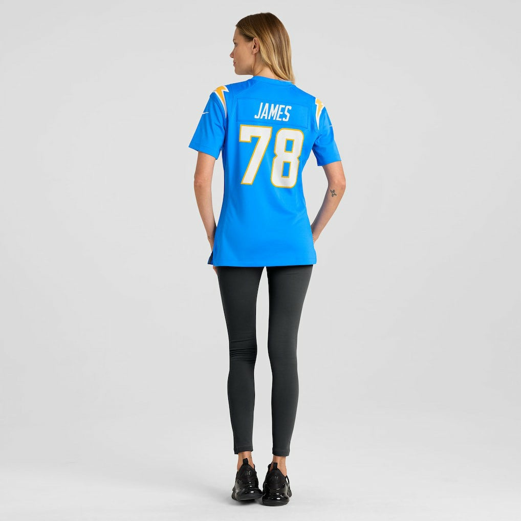 Los Angeles Chargers Nike Andre James  Women's Team Game Jersey