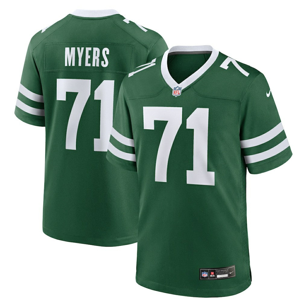 New York Jets Nike Josh Myers  Team Game Jersey