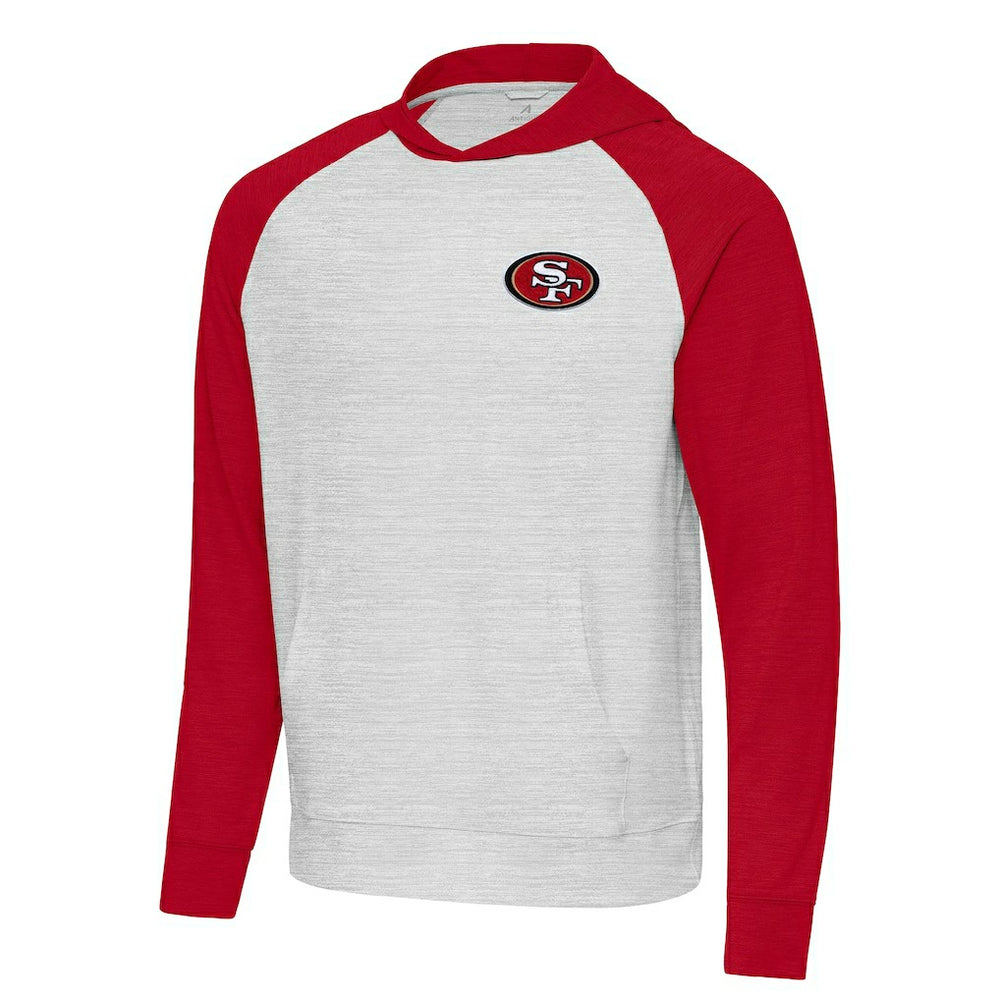 San Francisco 49ers  Antigua Urgent Pullover Hoodie