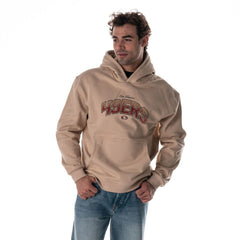 San Francisco 49ers  The Wild Collective Unisex Oversized Graphic Fleece Hoodie