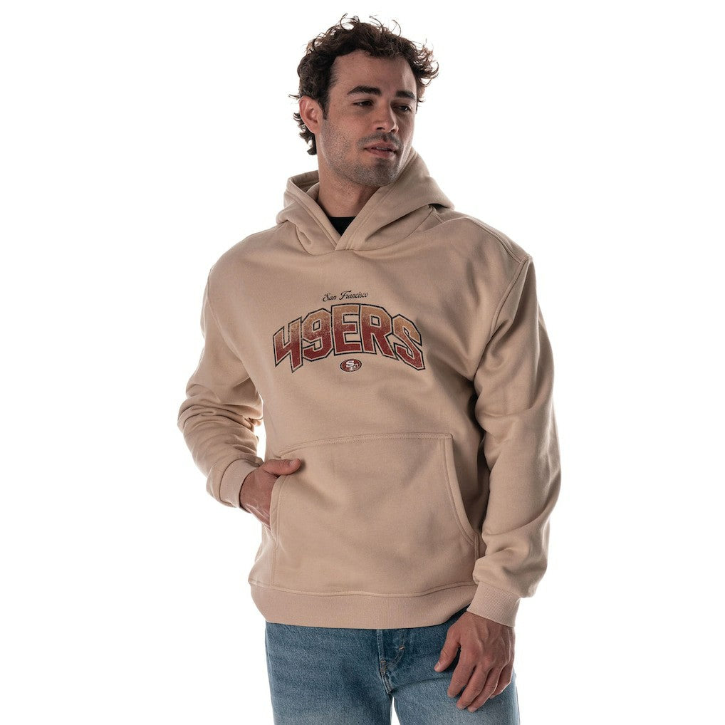 San Francisco 49ers  The Wild Collective Unisex Oversized Graphic Fleece Hoodie