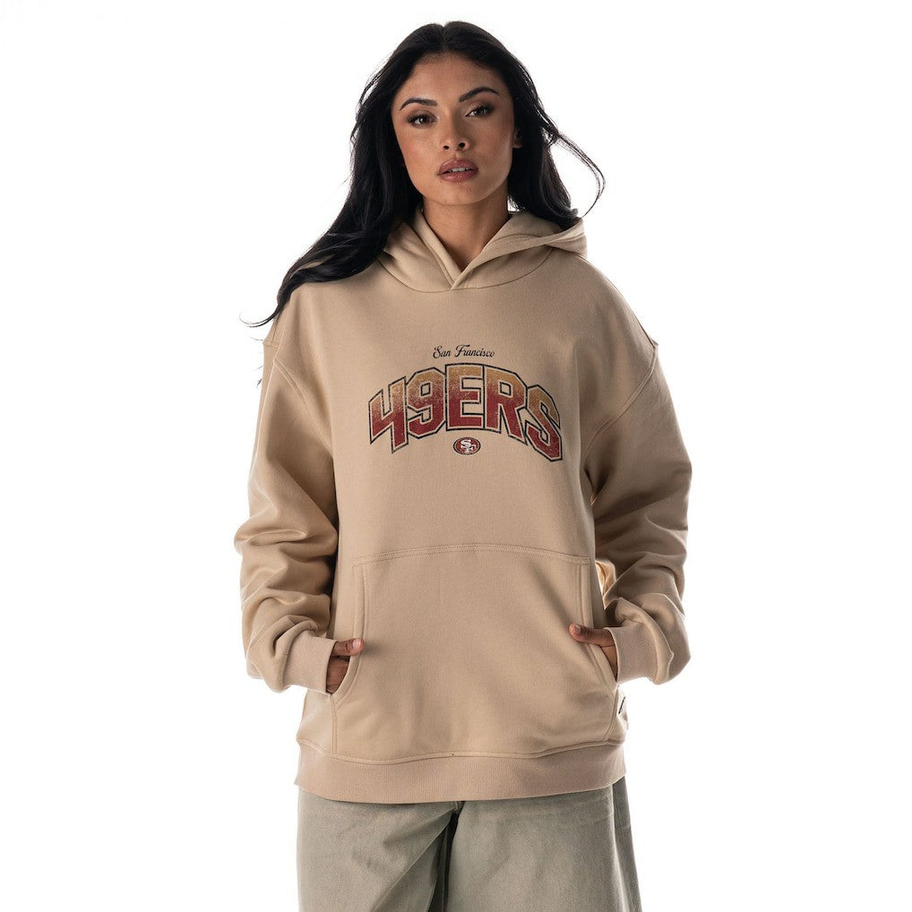San Francisco 49ers  The Wild Collective Unisex Oversized Graphic Fleece Hoodie