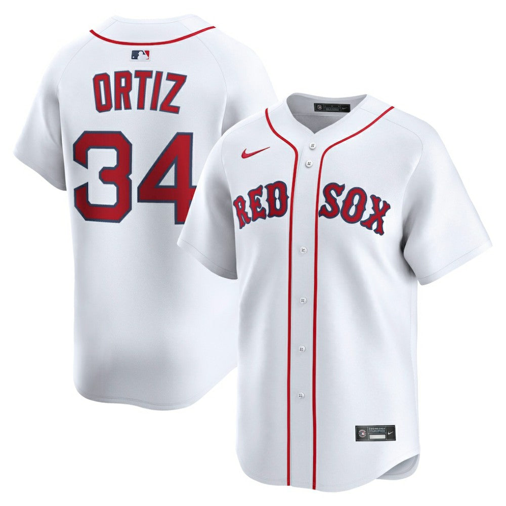 David Ortiz Boston Red Sox Nike Home Limited Jersey | MLB New