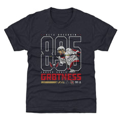 Alexander Ovechkin Washington Capitals 500 Level Youth NHL All-Time Leading Goal Scorer Outline T-Shirt Sale