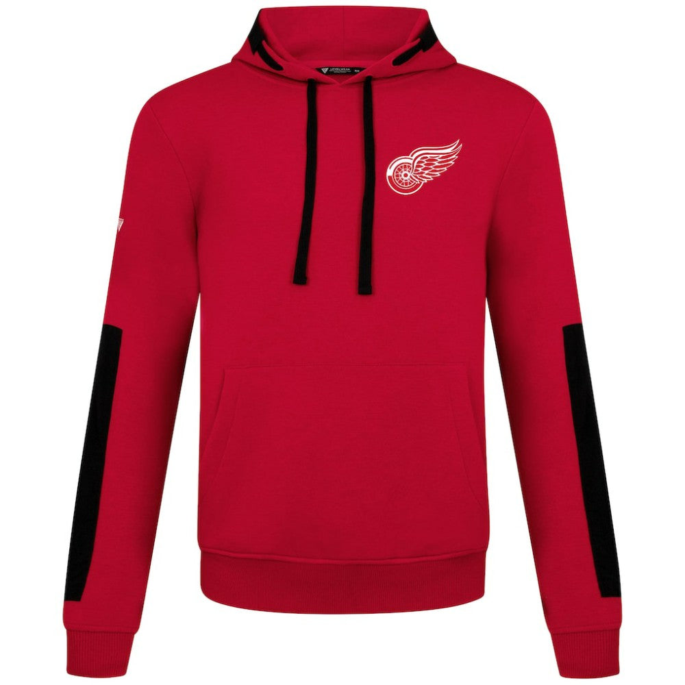 Detroit Red Wings Levelwear Bombay Response Pullover Hoodie On Sale