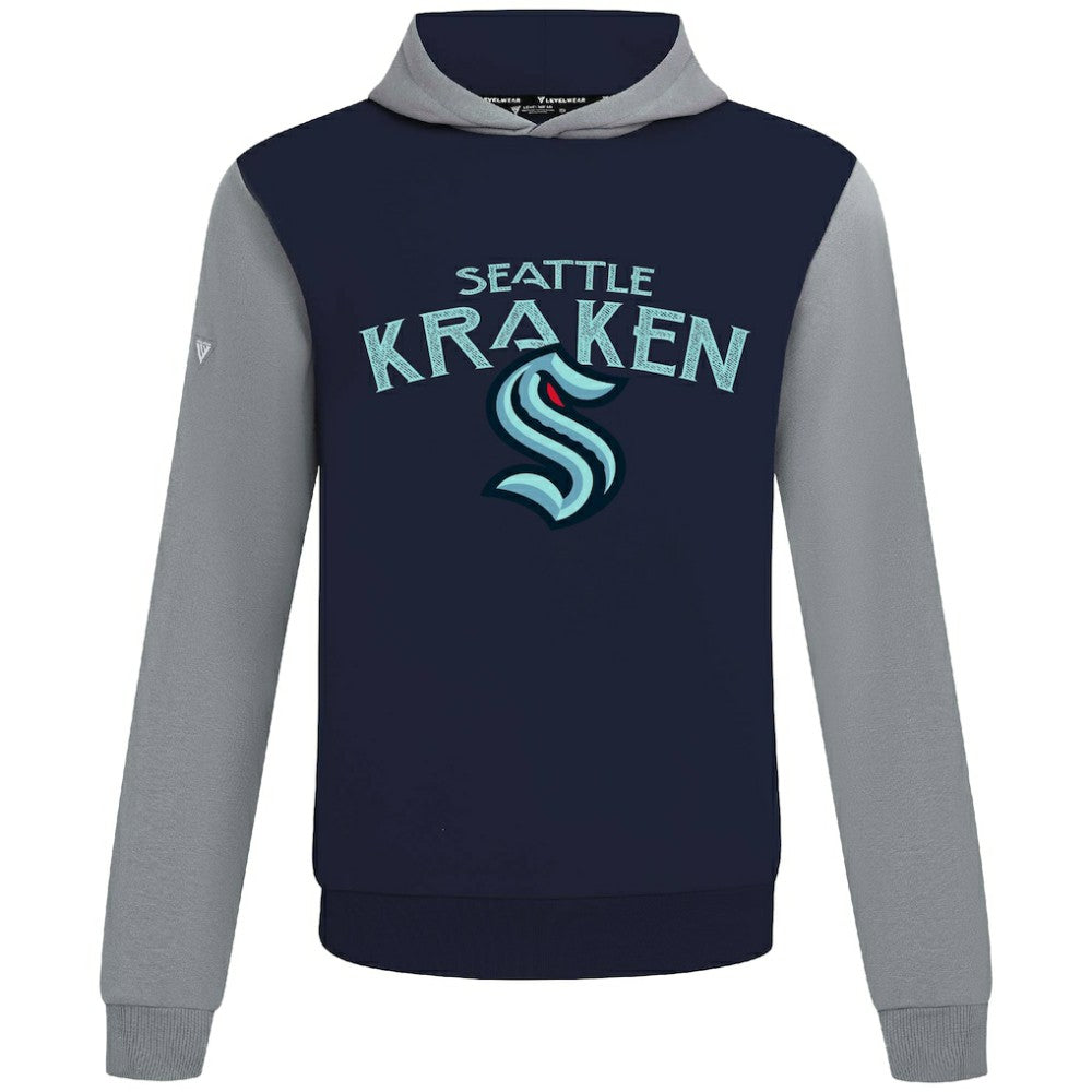 Seattle Kraken Levelwear Ultimate Mission Pullover Hoodie On Sale