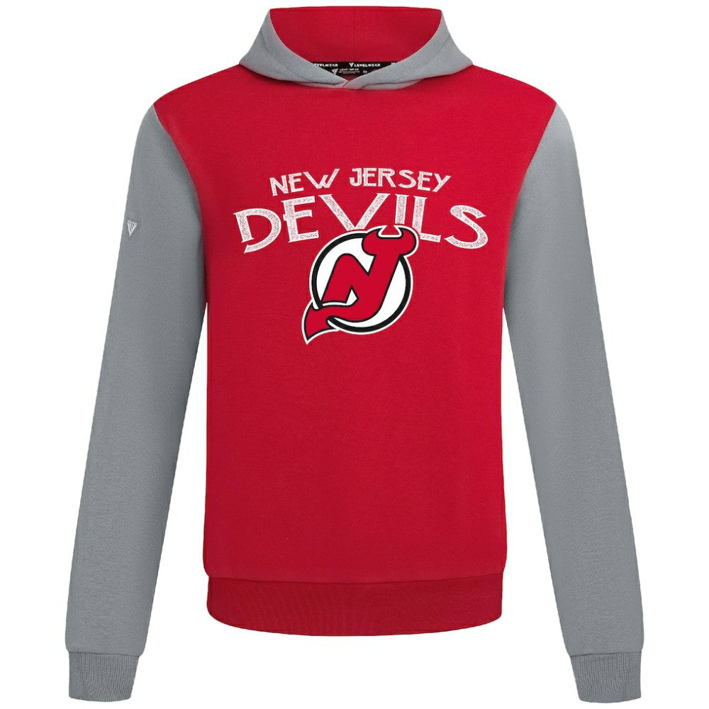 New Jersey Devils Levelwear Ultimate Mission Pullover Hoodie On Sale
