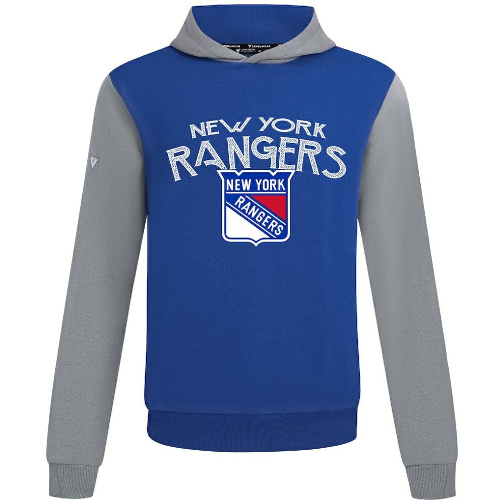 New York Rangers Levelwear Ultimate Mission Pullover Hoodie Discount