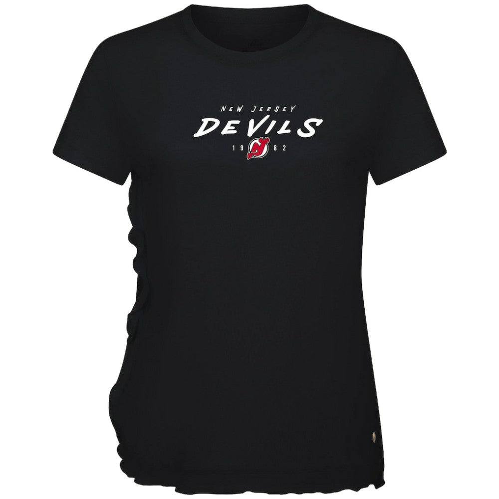 New Jersey Devils Levelwear Women's Airflow Scratched T-Shirt Outlet