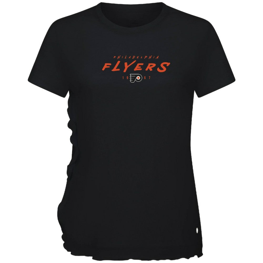 Philadelphia Flyers Levelwear Women's Airflow Scratched T-Shirt Online