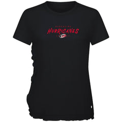 Carolina Hurricanes Levelwear Women's Airflow Scratched T-Shirt For Sale