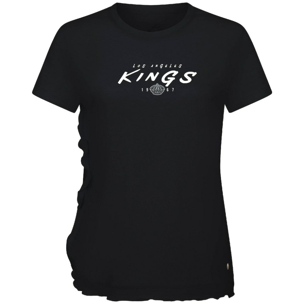 Los Angeles Kings Levelwear Women's Airflow Scratched T-Shirt For Sale