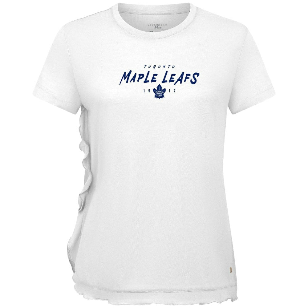 Toronto Maple Leafs Levelwear Women's Airflow Scratched T-Shirt Outlet